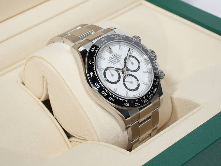 ロレックス デイトナ Ref.126500LN ステンレススチール ホワイト文字盤 美品 zbv9i9zd