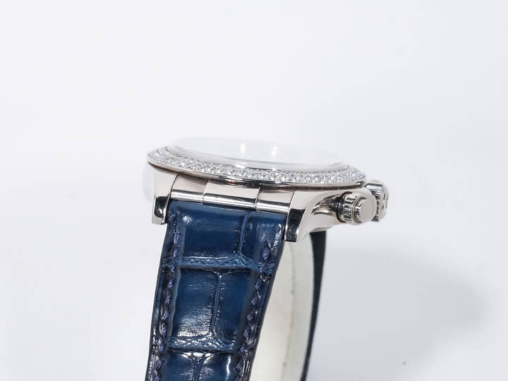 Rolex Daytona Ref.116589RBR White Gold Diamond x Sapphire Index Dial Pre-owned 6V1UP664
