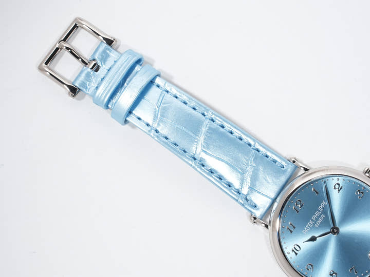 Patek Philippe Calatrava Ref.7200/50G-012 White Gold Ice Blue Soleil Dial Unused tvdee45d