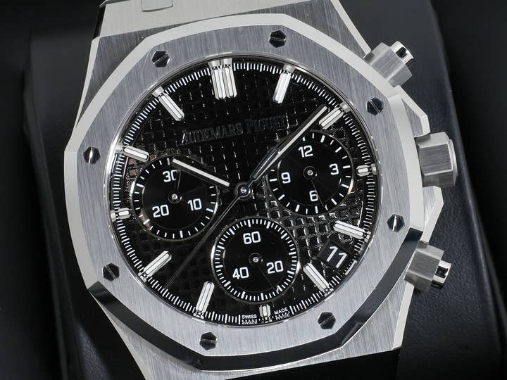 Audemars Piguet Royal Oak Chronograph 50th Anniversary Ref.26240ST.OO.1320ST.02 Stainless Steel Black Dial Excellent Pre-owned qpg63och
