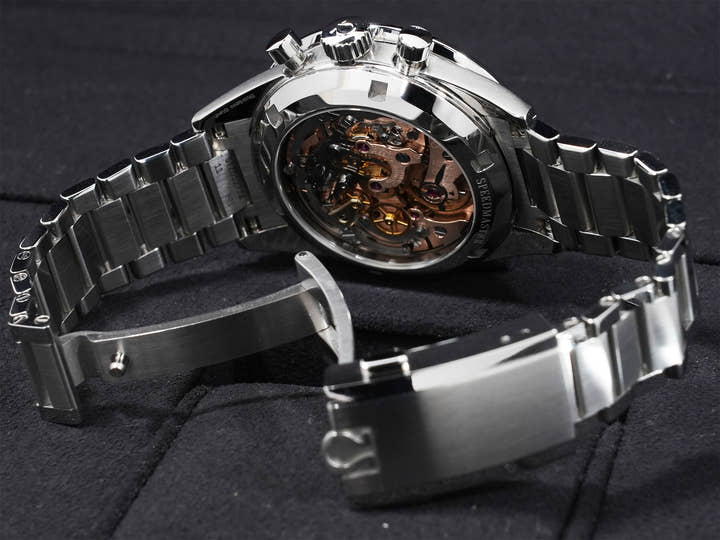 オメガ スピードマスター キャリバー321 クロノグラフ 39.7MM Ref.311.30.40.30.01.001 ステンレススチール ブラック文字盤 中古 rim9rzh2