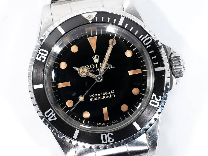 ロレックス サブマリーナー Ref.5513 ステンレススチール ブラック文字盤 中古 uajtd9v6