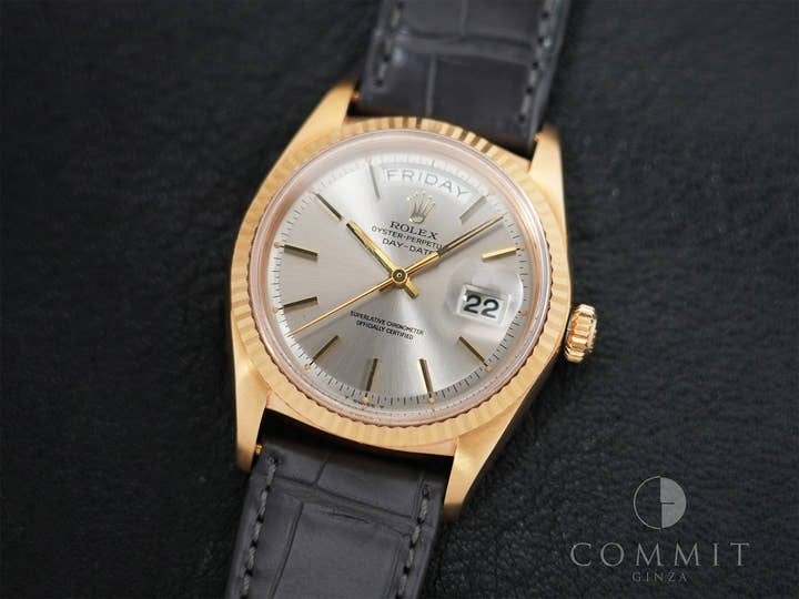 ロレックス デイデイト Ref.1803/8 イエローゴールド シルバー文字盤 中古 wfjhh94i