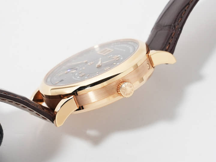 A. Lange & Söhne Lange 1 Perpetual Calendar Ref.345.033 Pink Gold Grey Dial Pre-owned fumk8s22