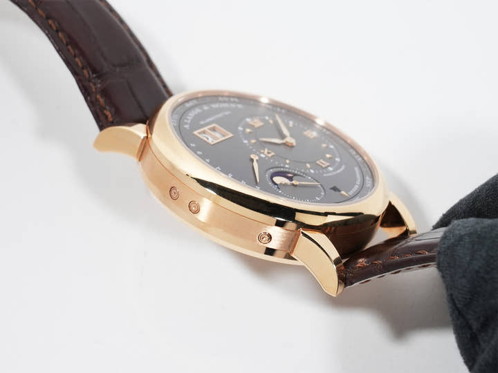 A. Lange & Söhne Lange 1 Perpetual Calendar Ref.345.033 Pink Gold Grey Dial Pre-owned fumk8s22