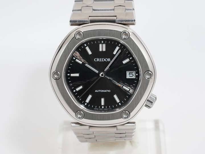 Seiko Credor Locomotive Ref.GCCR999 Titanium Black Dial Pre-owned 2iifbfig