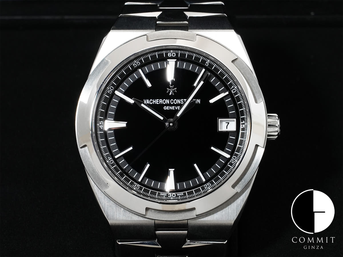 Vacheron Constantin Overseas Ref.4500V/110A-B483 Stainless Steel Black Dial Pre-owned iacwgcmu