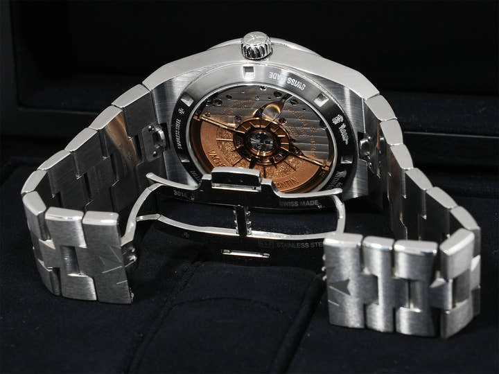 Vacheron Constantin Overseas Ref.4500V/110A-B483 Stainless Steel Black Dial Pre-owned iacwgcmu