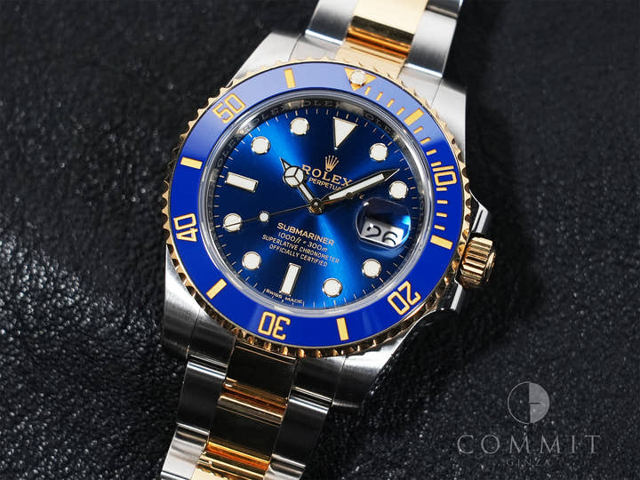 Rolex Submariner Date Ref.116613LB Stainless Steel/Yellow Gold Blue Dial Pre-owned mzjr47cq