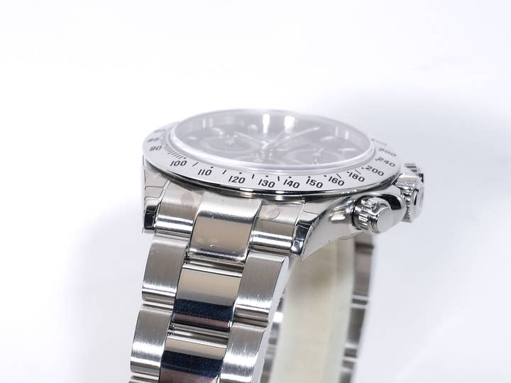 ロレックス デイトナ Ref.116520 ステンレススチール ブラック文字盤 美品 zzrifaj4
