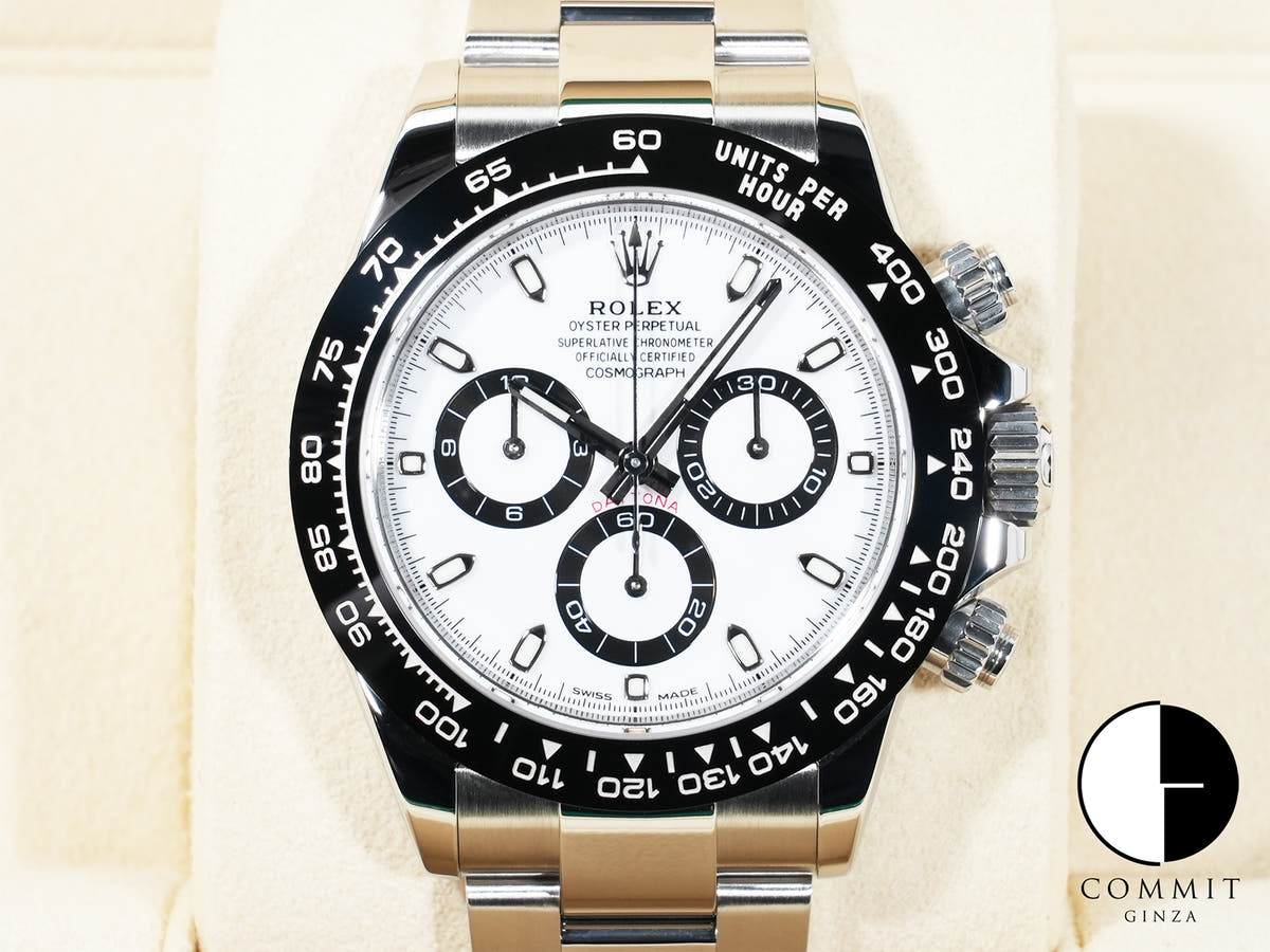 ロレックス デイトナ Ref.116500LN ステンレススチール ホワイト文字盤 美品 nnarora5