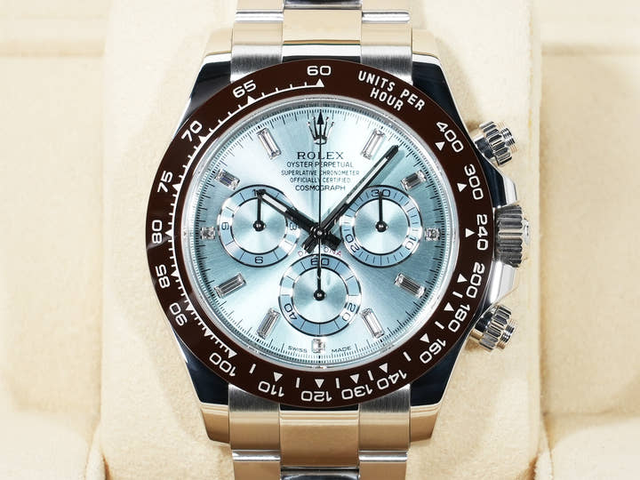 ロレックス デイトナ Ref.116506A プラチナ アイスブルー文字盤 美品 gia5qneu