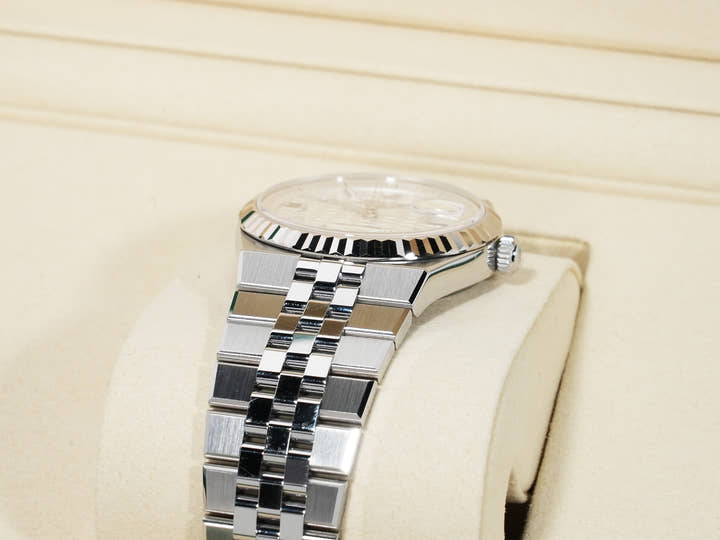 Rolex Land-Ho Ref.127234 Stainless Steel/White Gold White Dial Jubilee Bracelet Pre-owned peh94e73