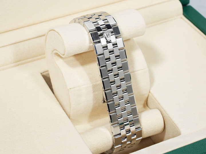 Rolex Land-Ho Ref.127234 Stainless Steel/White Gold White Dial Jubilee Bracelet Pre-owned peh94e73