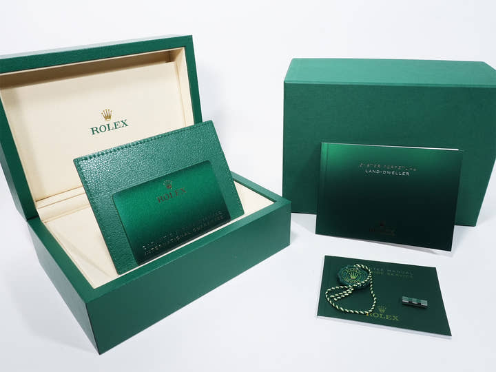 Rolex Land-Ho Ref.127234 Stainless Steel/White Gold White Dial Jubilee Bracelet Pre-owned peh94e73
