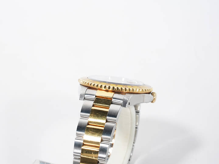 Rolex GMT-Master II Ref.16713 Stainless Steel/Yellow Gold Brown Dial Oyster Bracelet Pre-owned f7nb8x4d