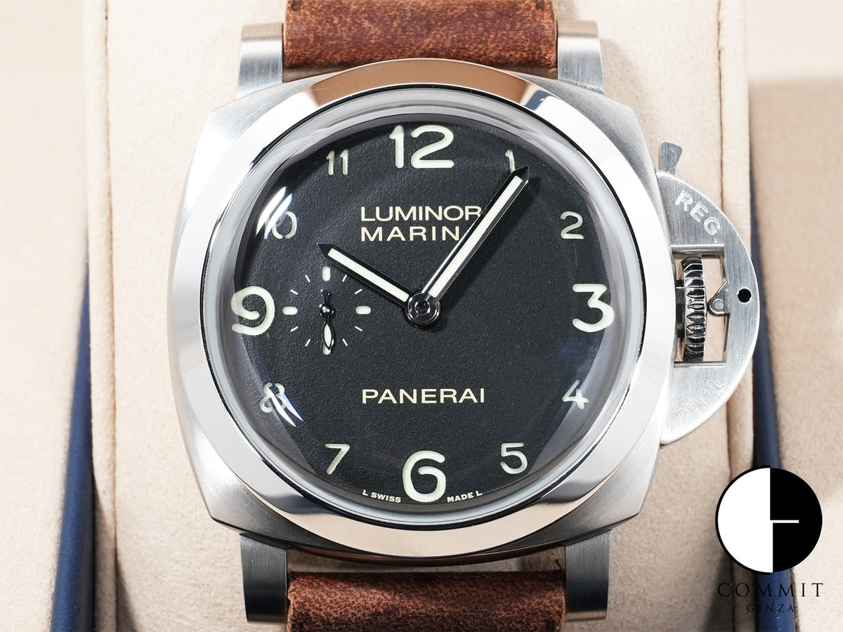 Panerai Luminor Marina Ref.PAM01759 Stainless Steel Black Dial Excellent Condition abovcfwk