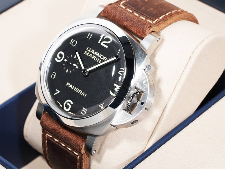 Panerai Luminor Marina Ref.PAM01759 Stainless Steel Black Dial Excellent Condition abovcfwk