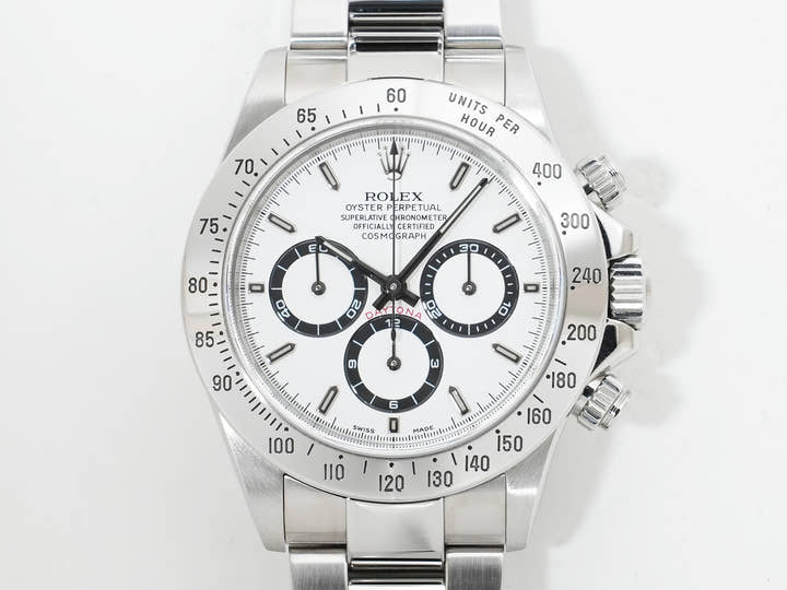 Rolex Daytona El Primero Ref.16520 Stainless Steel White Dial Excellent Pre-owned p2jzu45o