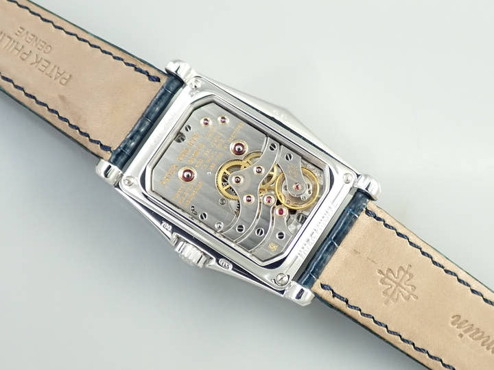 パテックフィリップ 10DAYS Ref.5100G-001 ホワイトゴールド ブルー文字盤