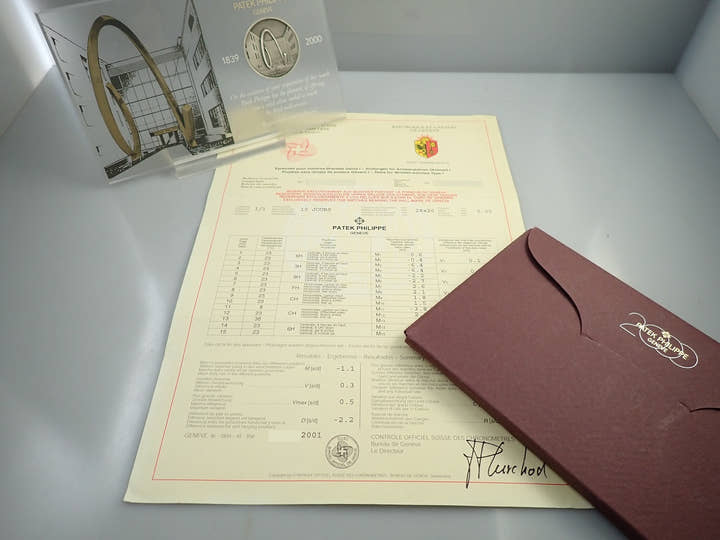 パテックフィリップ 10DAYS Ref.5100G-001 ホワイトゴールド ブルー文字盤