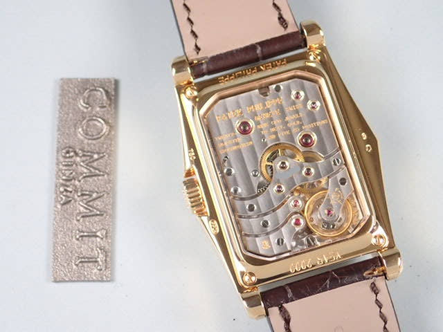 パテックフィリップ 10デイズ(10日巻)18KYG Ref.5100J シルバー文字盤 中古 10days-4