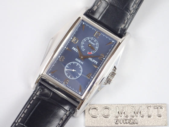Patek Philippe 10 Days (10-day running time) 18KWG Ref.5100G Blue Dial Used 10days