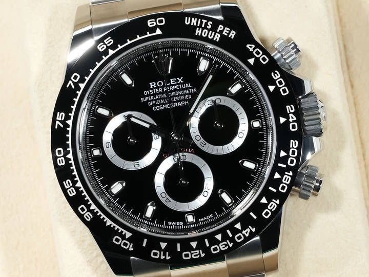 ロレックス デイトナ Ref.116500LN ステンレススチール ブラック文字盤 未使用