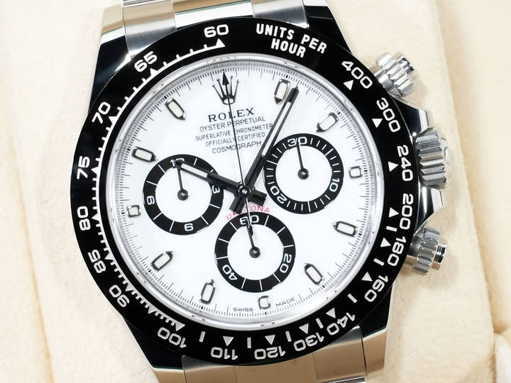 ロレックス デイトナ Ref.116500LN ステンレススチール ホワイト文字盤 未使用