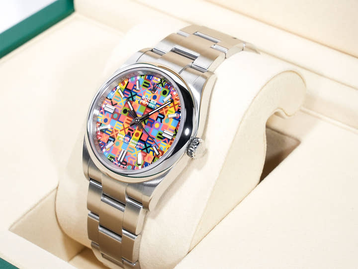ロレックス オイスターパーペチュアル36 Ref.126000 ステンレススチール ジュビリーモチーフ文字盤 未使用