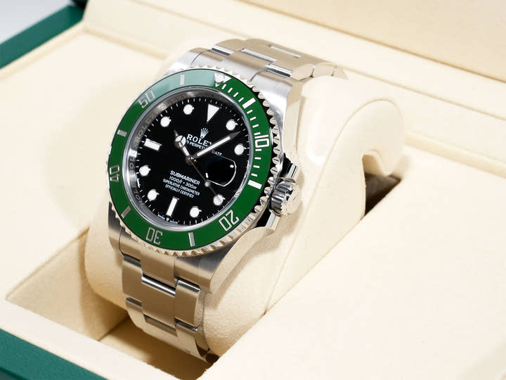 ロレックス サブマリーナー デイト Ref.126610LV ステンレススチール ブラック文字盤 未使用