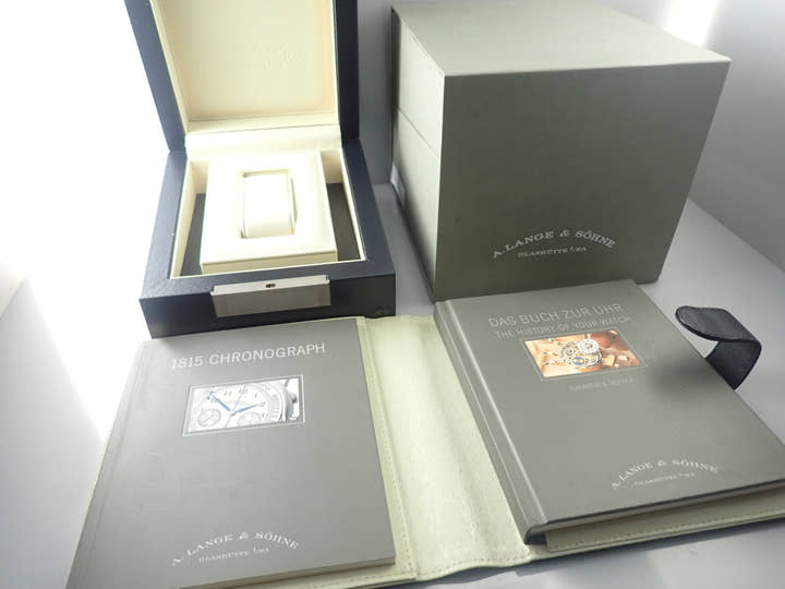 A. Lange & Söhne 1815 Chronograph Ref.401.031 Black Dial Excellent Condition YT782610