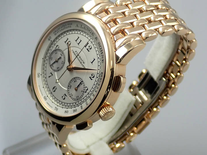 A. Lange & Söhne 1815 Chronograph Ref.401.032 Silver Dial Pre-owned A67M3T69