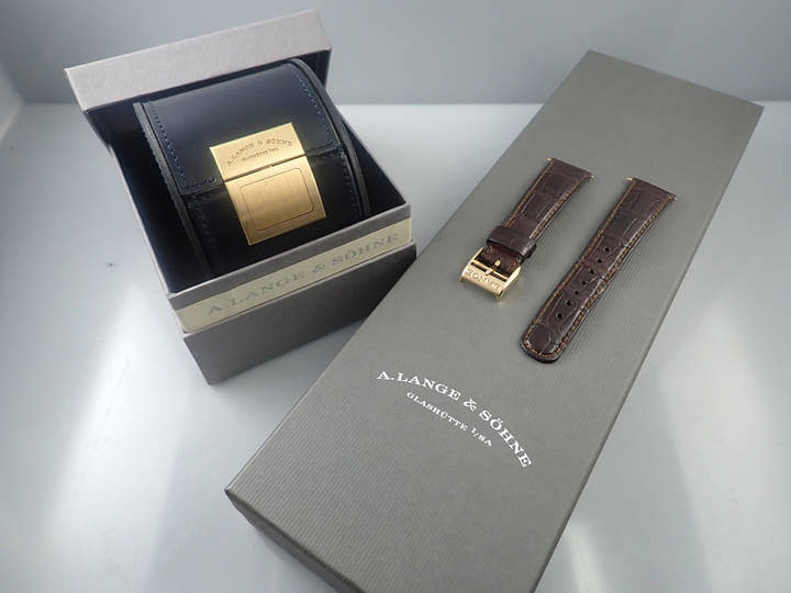 A. Lange & Söhne 1815 Chronograph Ref.401.032 Silver Dial Pre-owned A67M3T69