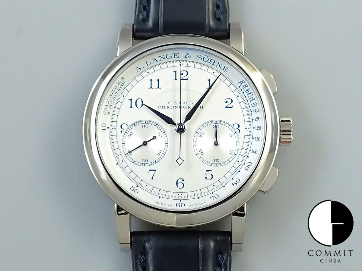 A.ランゲ&ゾーネ 1815 クロノグラフ Ref.414.026 シルバー文字盤 極美品 78H69858