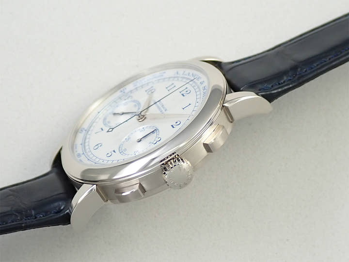 A.ランゲ&ゾーネ 1815 クロノグラフ Ref.414.026 シルバー文字盤 極美品 78H69858