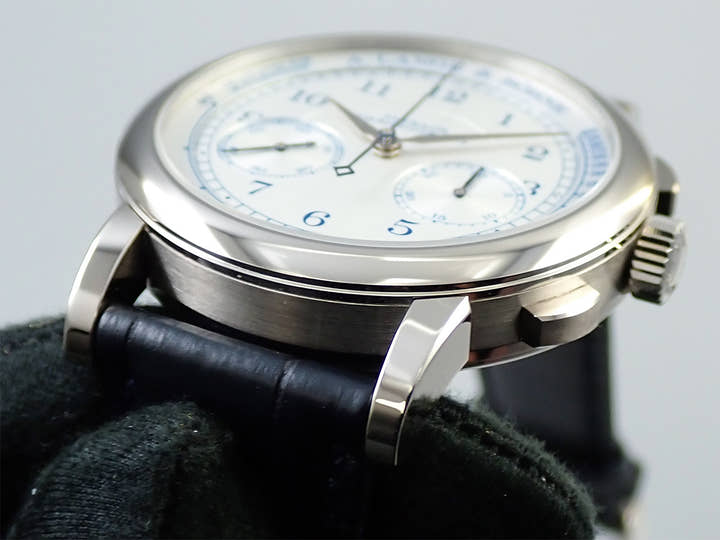 A.ランゲ&ゾーネ 1815 クロノグラフ Ref.414.026 シルバー文字盤 極美品 78H69858