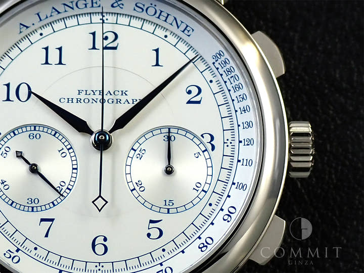 A.ランゲ&ゾーネ 1815 クロノグラフ Ref.414.026 シルバー文字盤 極美品 78H69858