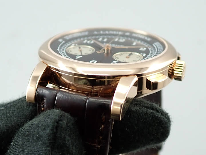 A. Lange & Söhne 1815 Chronograph Ref.401.031 Black Dial Very Good Condition 8677LPFC