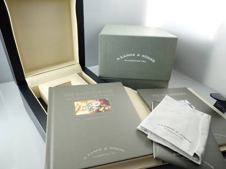 A. Lange & Söhne 1815 Chronograph Ref.401.031 Black Dial Very Good Condition 8677LPFC