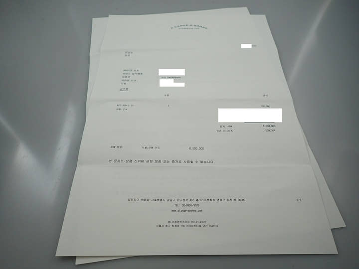 A. Lange & Söhne 1815 Chronograph Ref.401.031 Black Dial Very Good Condition 8677LPFC