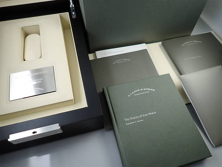 A. Lange & Söhne 1815 Tourbillon Ref.730.025F Silver Dial Used J1PHCHZW