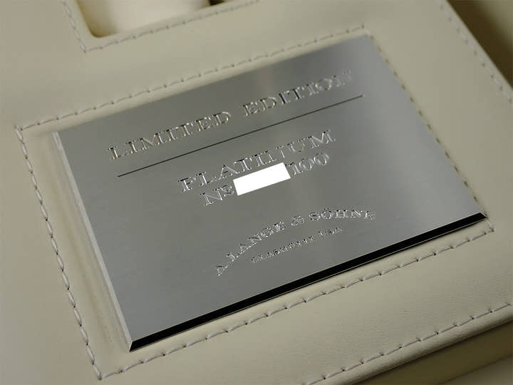 A. Lange & Söhne 1815 Tourbillon Ref.730.025F Silver Dial Used J1PHCHZW