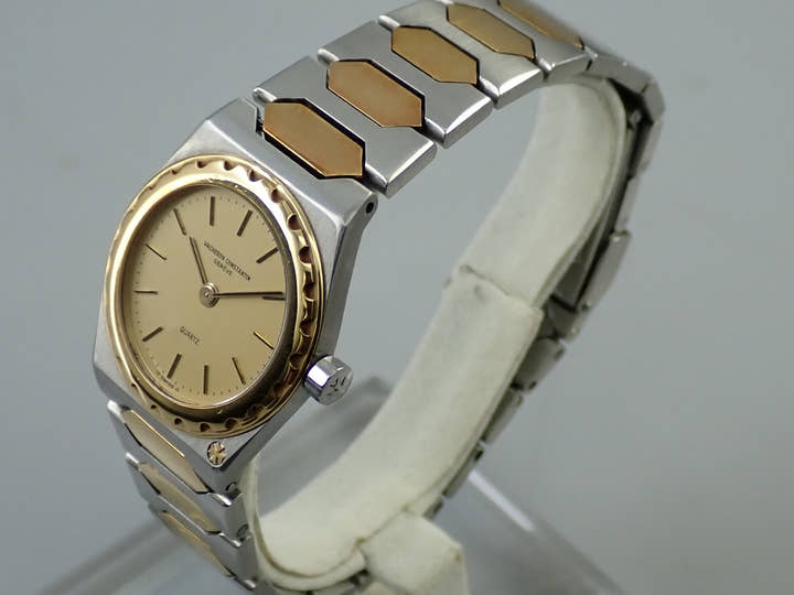 ヴァシュロンコンスタンタン 222 レディ Ref.60001/411 シャンパン文字盤 中古 K16SC493