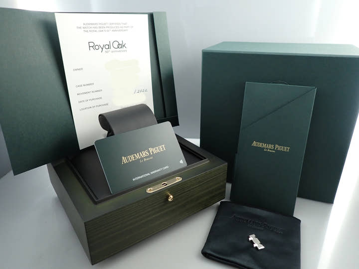 オーデマピゲ ロイヤルオーク クロノグラフ 50周年記念 Ref.26240ST.OO.1320ST.04 ステンレススチール カーキグリーン文字盤