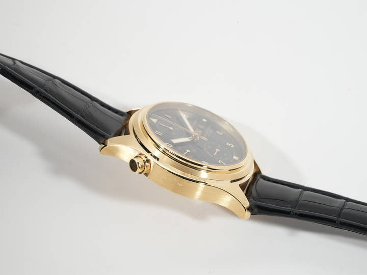 IWC ドッペルクロノグラフ Ref.IW3713 ブラック文字盤 美中古 01LWCJAW