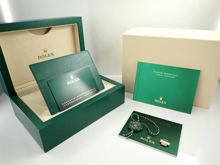 ロレックス ヨットマスター37 Ref.268621 ステンレススチール/エバーローズゴールド ブラック文字盤