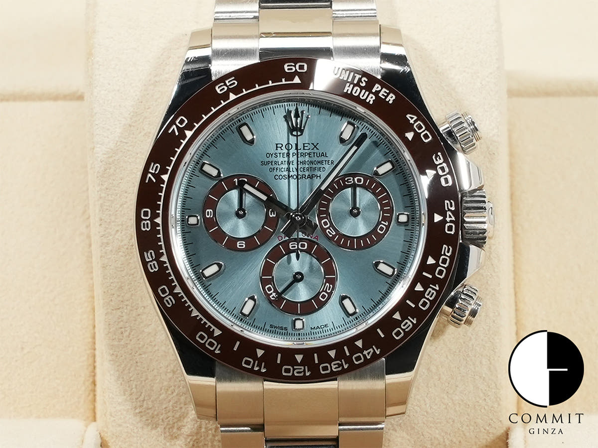 ロレックス デイトナ Ref.116506 プラチナ アイスブルー文字盤