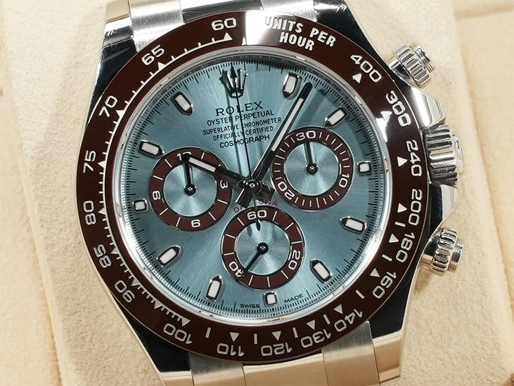 ロレックス デイトナ Ref.116506 プラチナ アイスブルー文字盤