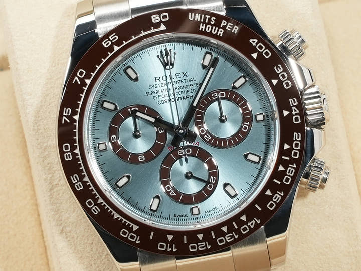 Rolex Daytona Ref.116506 PT Ice Blue Dial